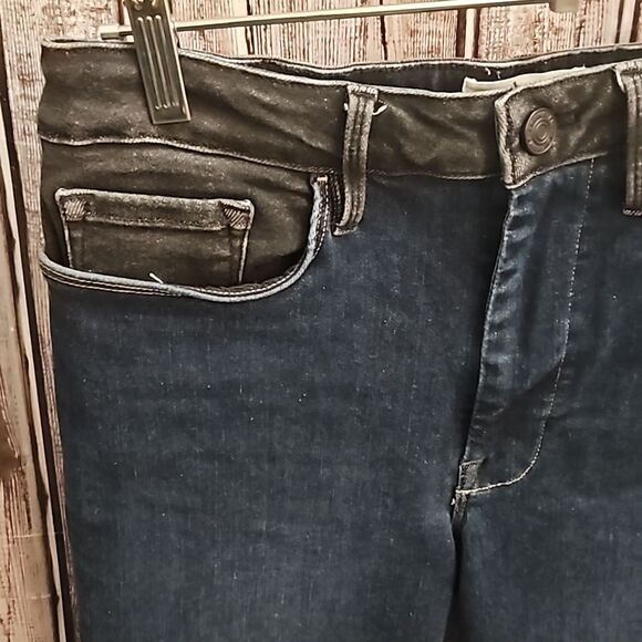 FRAME Le One Skinny Teller Two Tone Wash - Sz. 2 - Picture 3 of 9